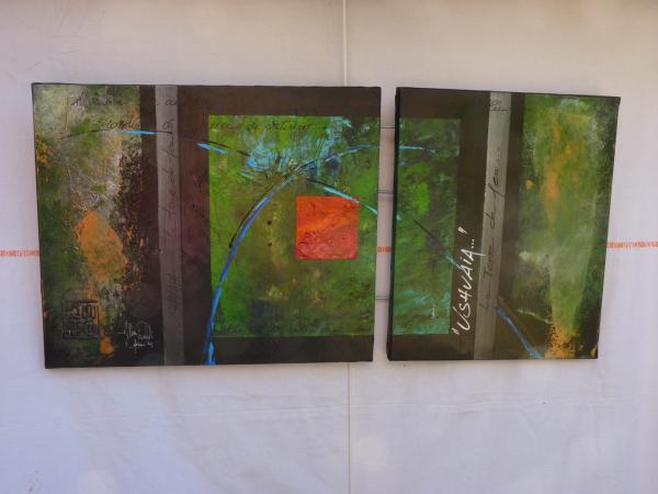 Peinture de 2011 : '' USHUAIA '' Terre de feu ...